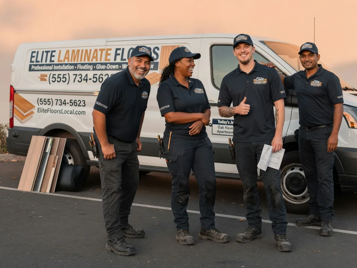 Laminate flooring installation company in Holabird, SD